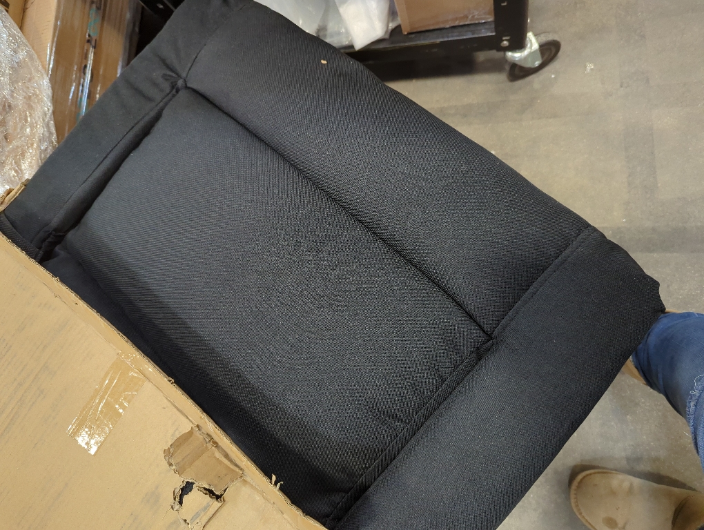 Extra Wide Bleacher Chairs with Back and Cushion Folding Stadium Chairs, Sofa Style Design ，6 Reclining Positions Waterproof Bleacher Seats (Black, Wide-26in)