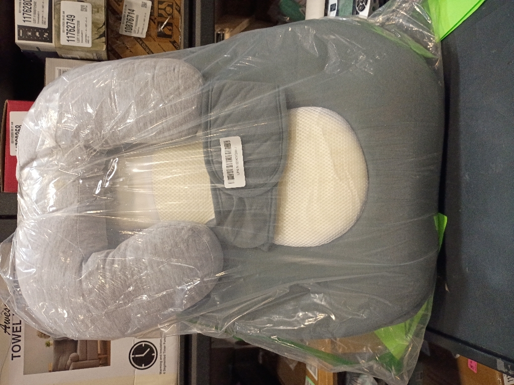 Baby Lounger Pillow for Infant Support Cushion Reflux Breastfeeding Pillow, Bottle Feeding, Tummy Time, Adjustable Baby Wedge Lounger Pillow for Reducing Spit-Up