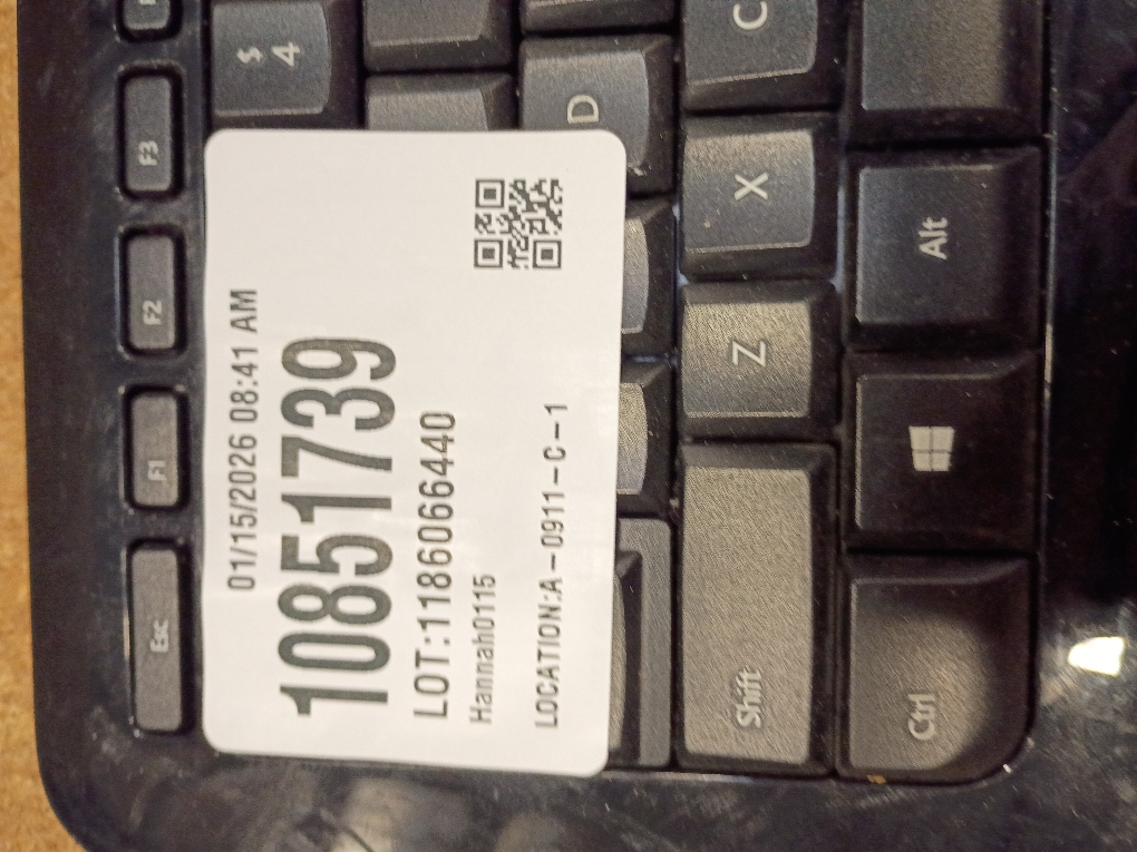 Microsoft Wireless Keyboard 850 Special Edition with AES - Black. Wireless Keyboard. Snap-In USB Transceiver