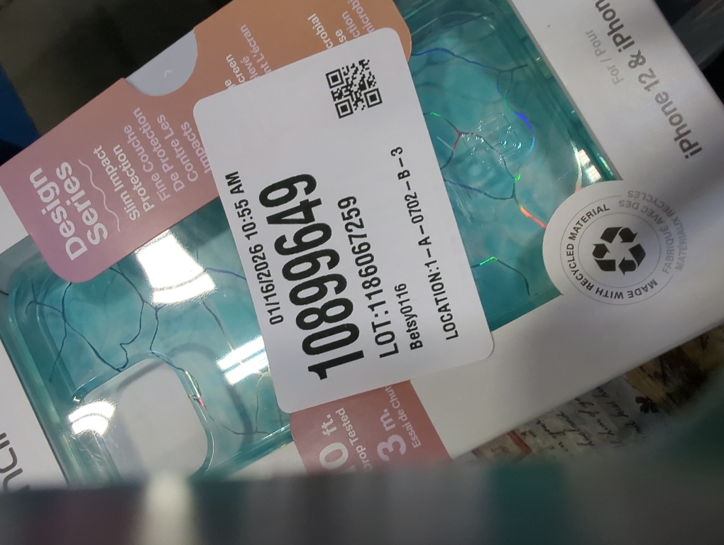 Incipio Design Series for iPhone 13 Mini & iPhone 12 Mini - Reflections Blue