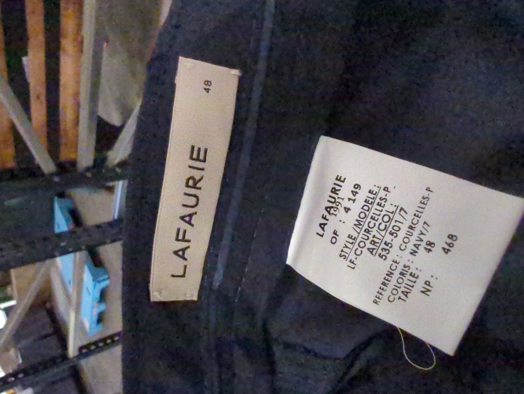 Size 48 LaFaurie mens dress pants