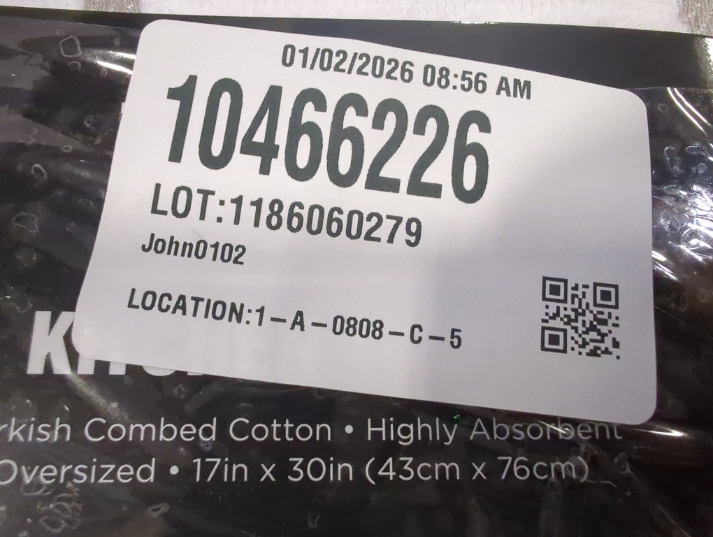 Set of 2 Color White All-Clad Checked Kitchen Towel: Highly Absorbent, Super Soft Long Lasting - 100% Cotton, 17x30 Tea Towel for Cleaning & Drying Dishes, Pans, Glassware, or Countertops, (1-Pack), Mushroom