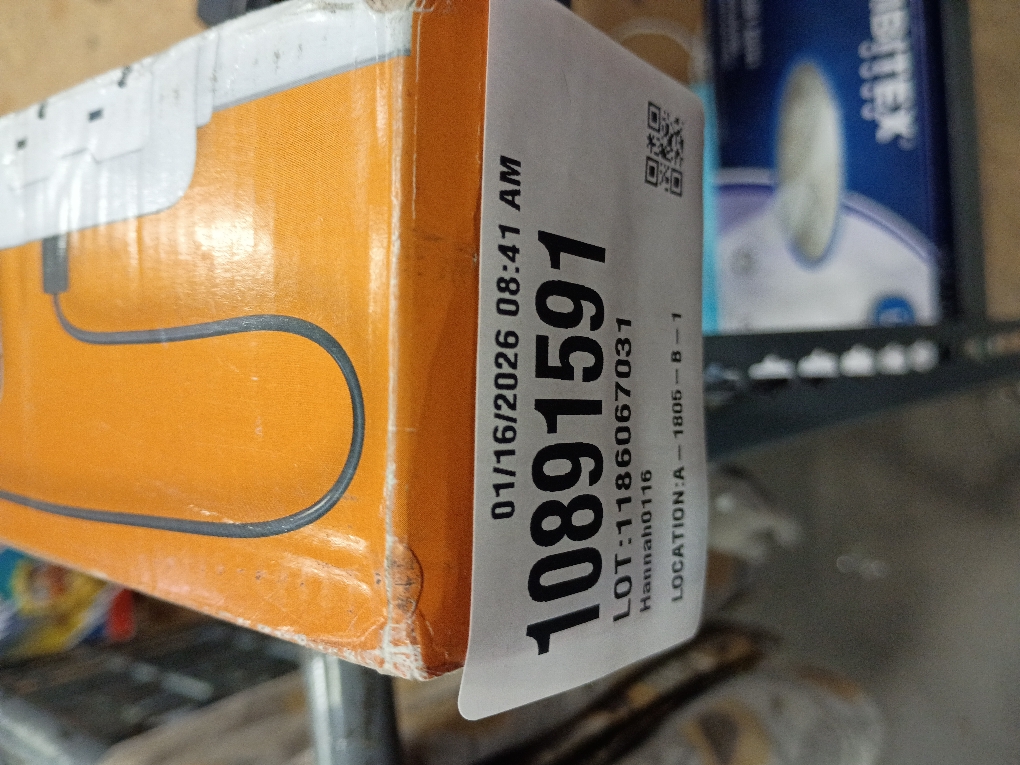 EZ Outlet Electrical Outlet Extender: Access Hard-to-Reach Outlets! For Use Behind Couches, Nightstands, Desks, etc. USB-A, USB-C, two AC outlets. Extends 22-34. Safety Certified!