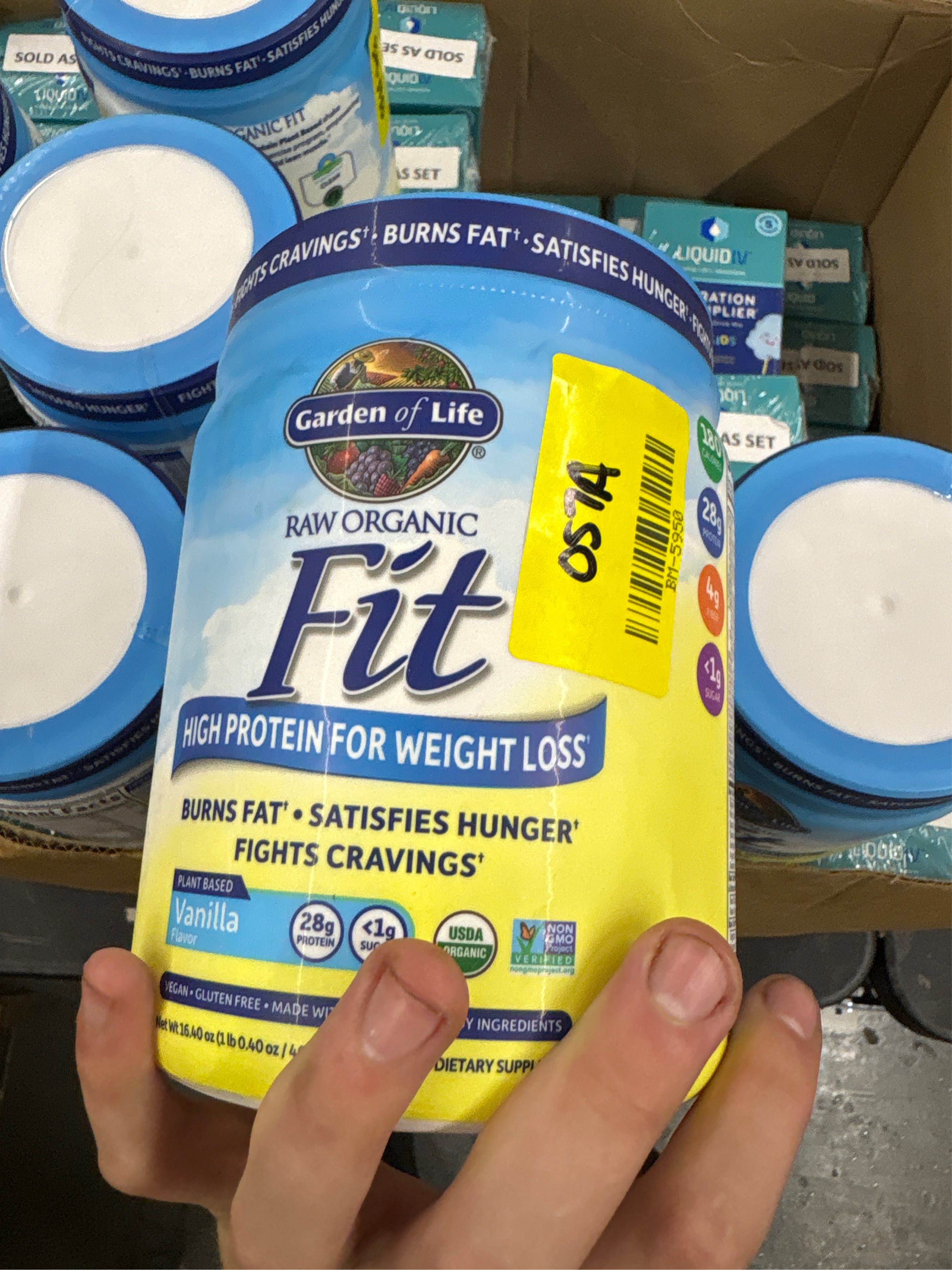Garden of life protein loss