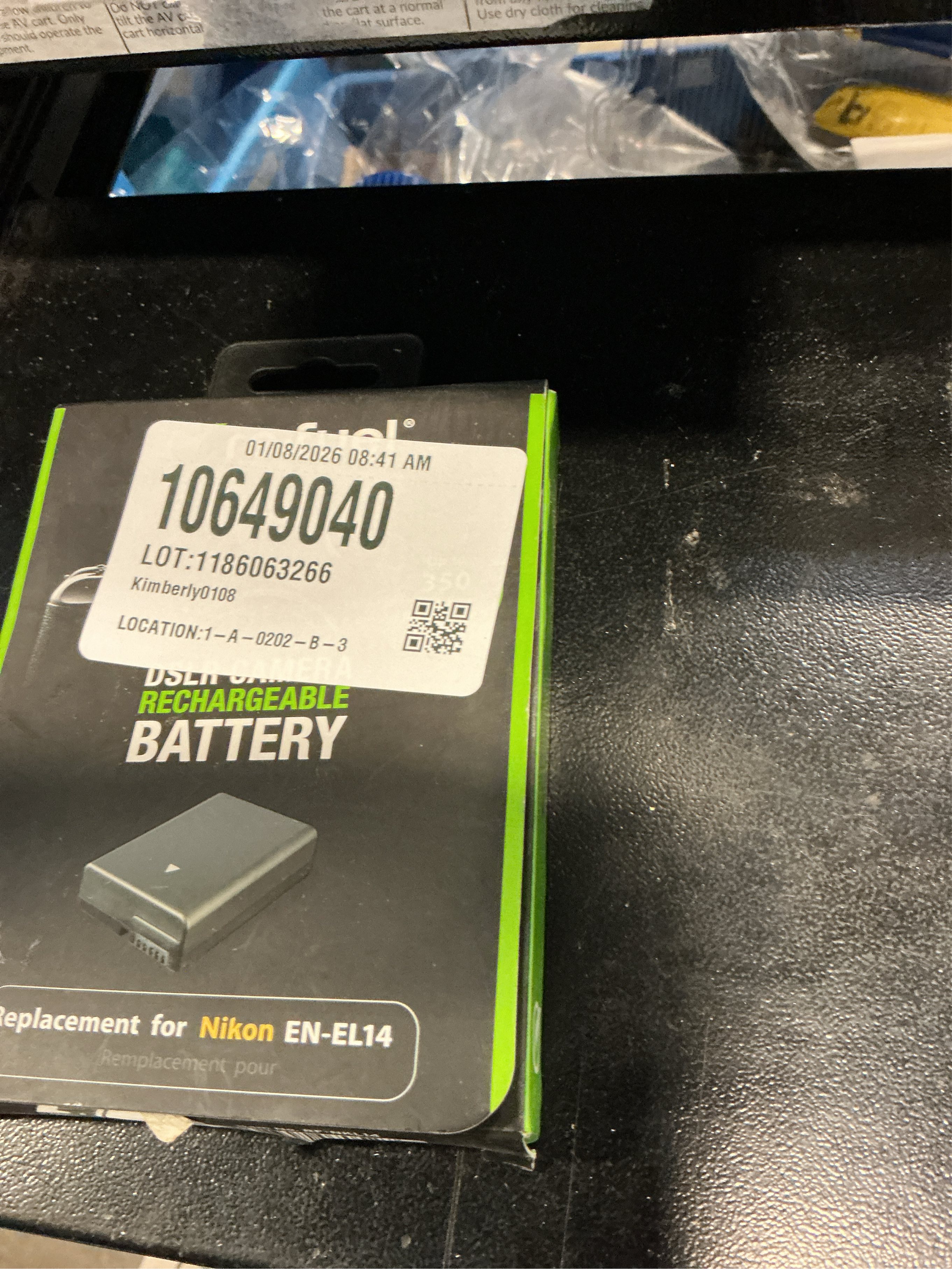 Digipower - Digital camera replacement battery for Nikon EN-EL14 battery pack