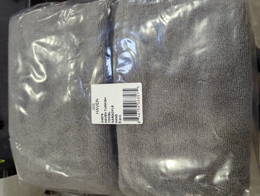 Haven Turkish Cotton Hand Towel Gargoyle 6pc