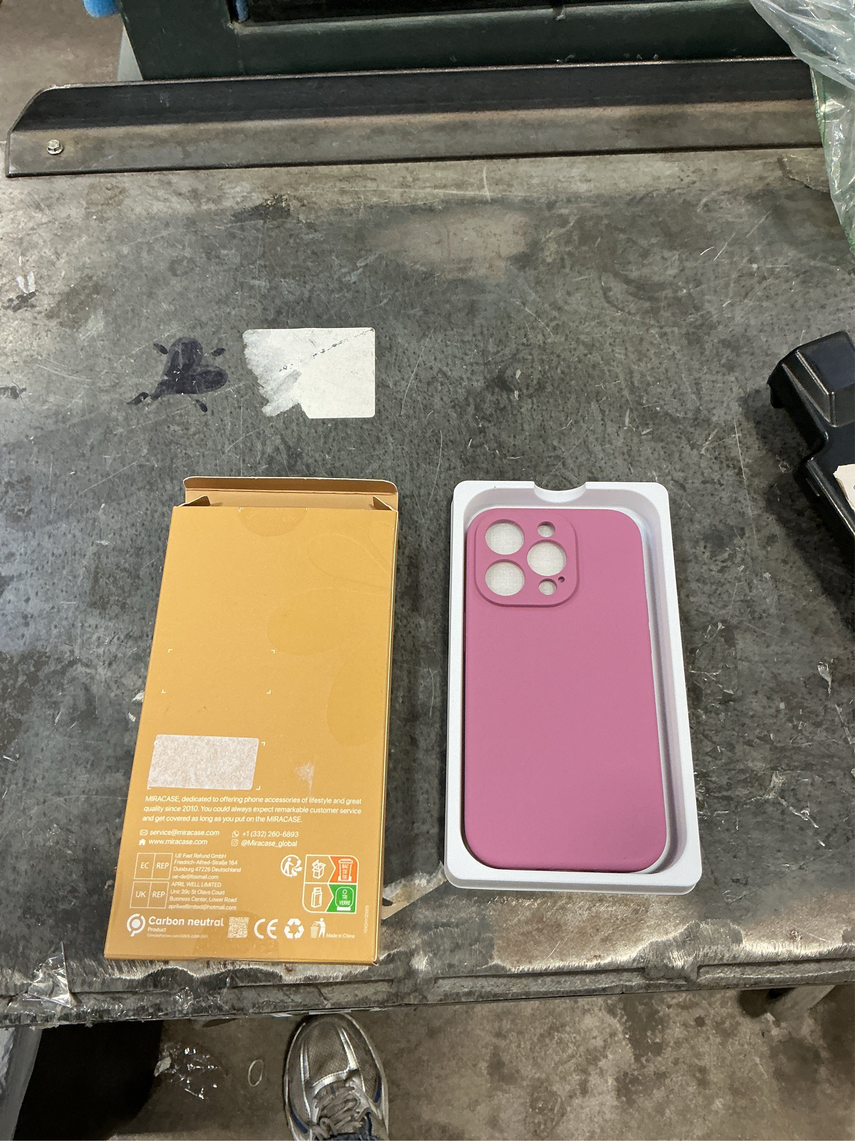 Miracase Designed for iPhone 14 Pro Case with Screen Protector, [Upgraded Camera Protection], Shockproof Liquid Silicone Rubber Phone Case Cover for 14 Pro 6.1 inch, Blackcurrant