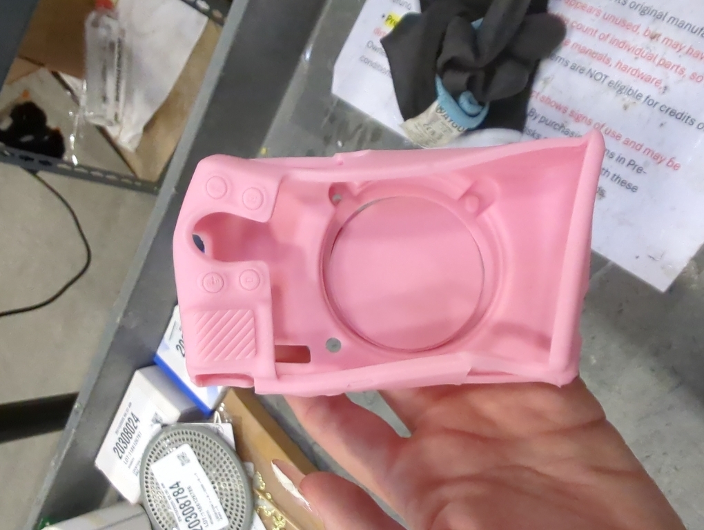 Silicone Camera Case, Scratch and Dust Proof Protective Cover with Anti Slip Texture and Easy Access Ports, for SX740 SX730 Digital Camera (Roseate)