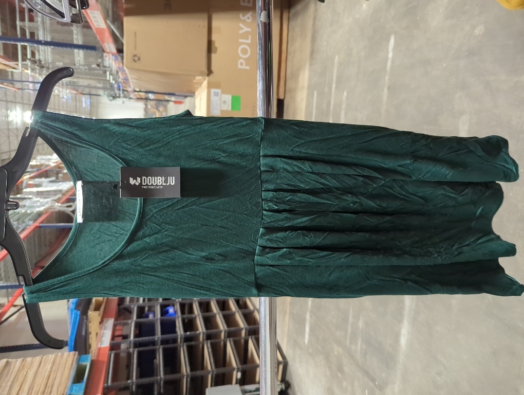 Size medium  Doublju Dresses for Women Summer Tank Dress with Pockets