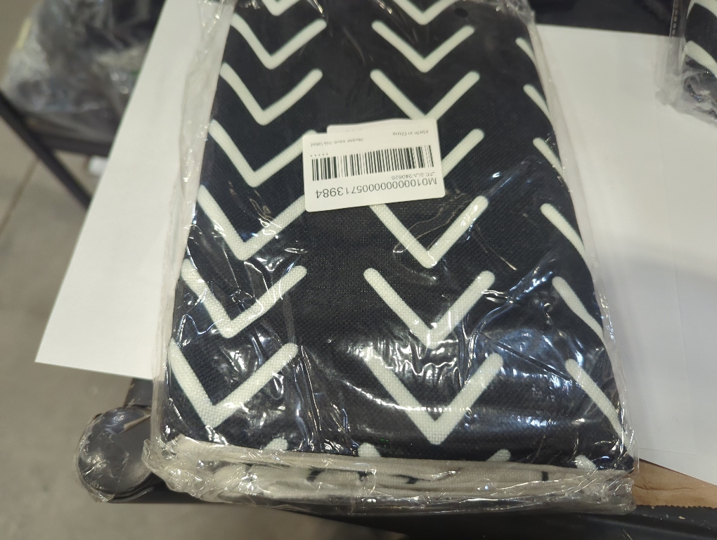 Set of 4 Size 18x18 Color Black and white Boho Pillow Covers,18x18 Pillow Covers Modern Throw Pillow Covers Black Geometric Mudcloth Linen Neutral Decorative Pillow Covers for Sofa Couch Chair