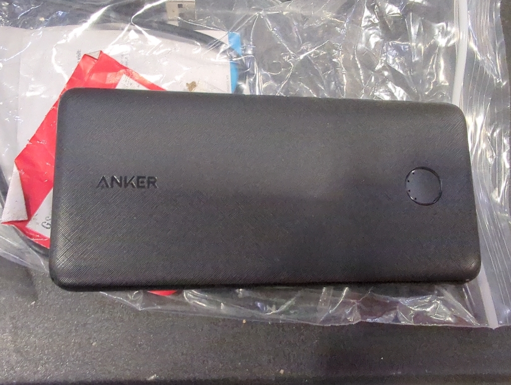 Anker Portable Charger, 325 Power Bank (PowerCore Essential 20K), 20000mAh Battery Pack with 15W Charging, PowerIQ, 2 USB-A, 1 Micro USB, Two-Way USB-C Ports for iPhone Series, AirPods, and More