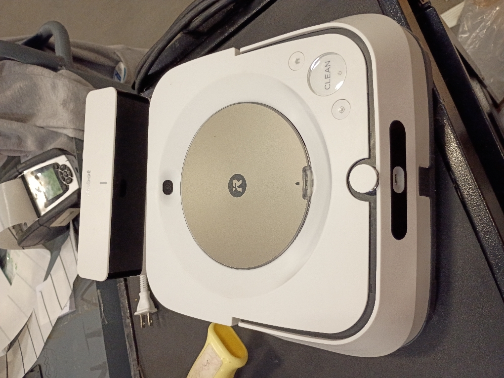 iRobot Braava Jet M6 (6110) Ultimate Robot Mop- Wi-Fi Connected, Precision Jet Spray, Smart Mapping, Works with Alexa, Ideal for Multiple Rooms, Recharges and Resumes, White