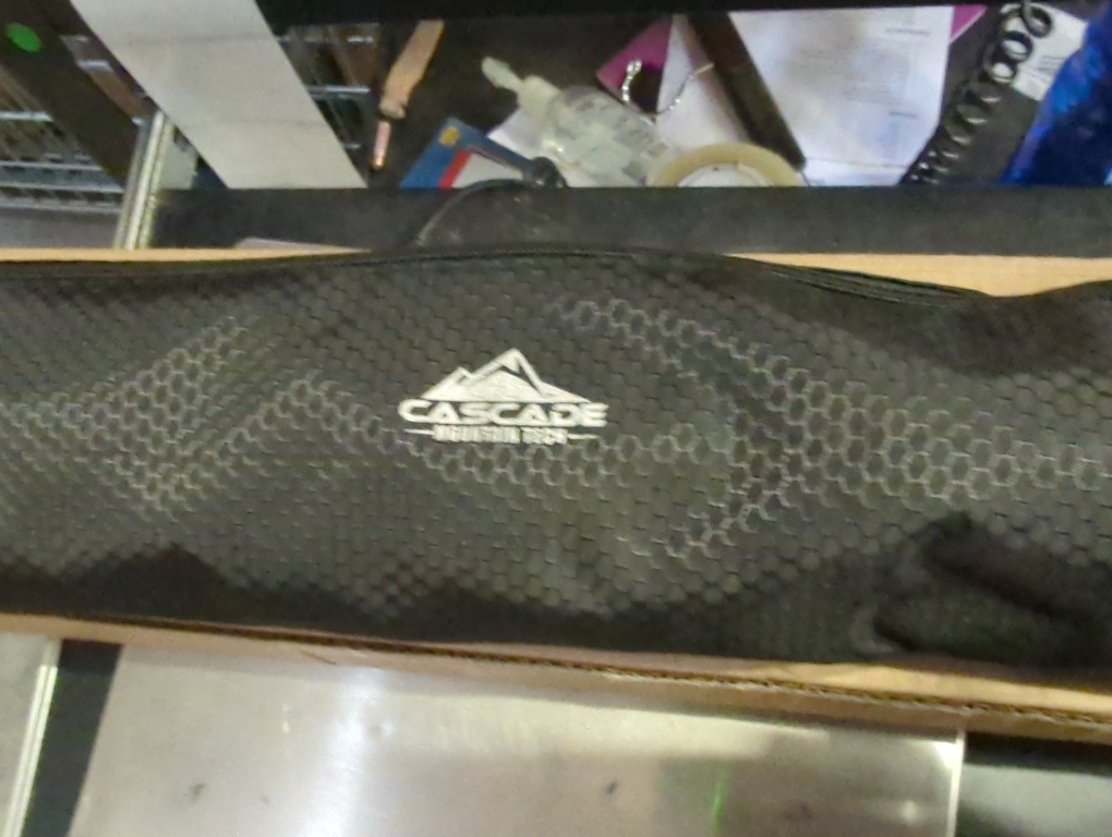 Cascade Mountain Tech Lightweight Aircraft-Grade Aluminum Trekking Poles with Extended Down Grip Plus Tip Kit