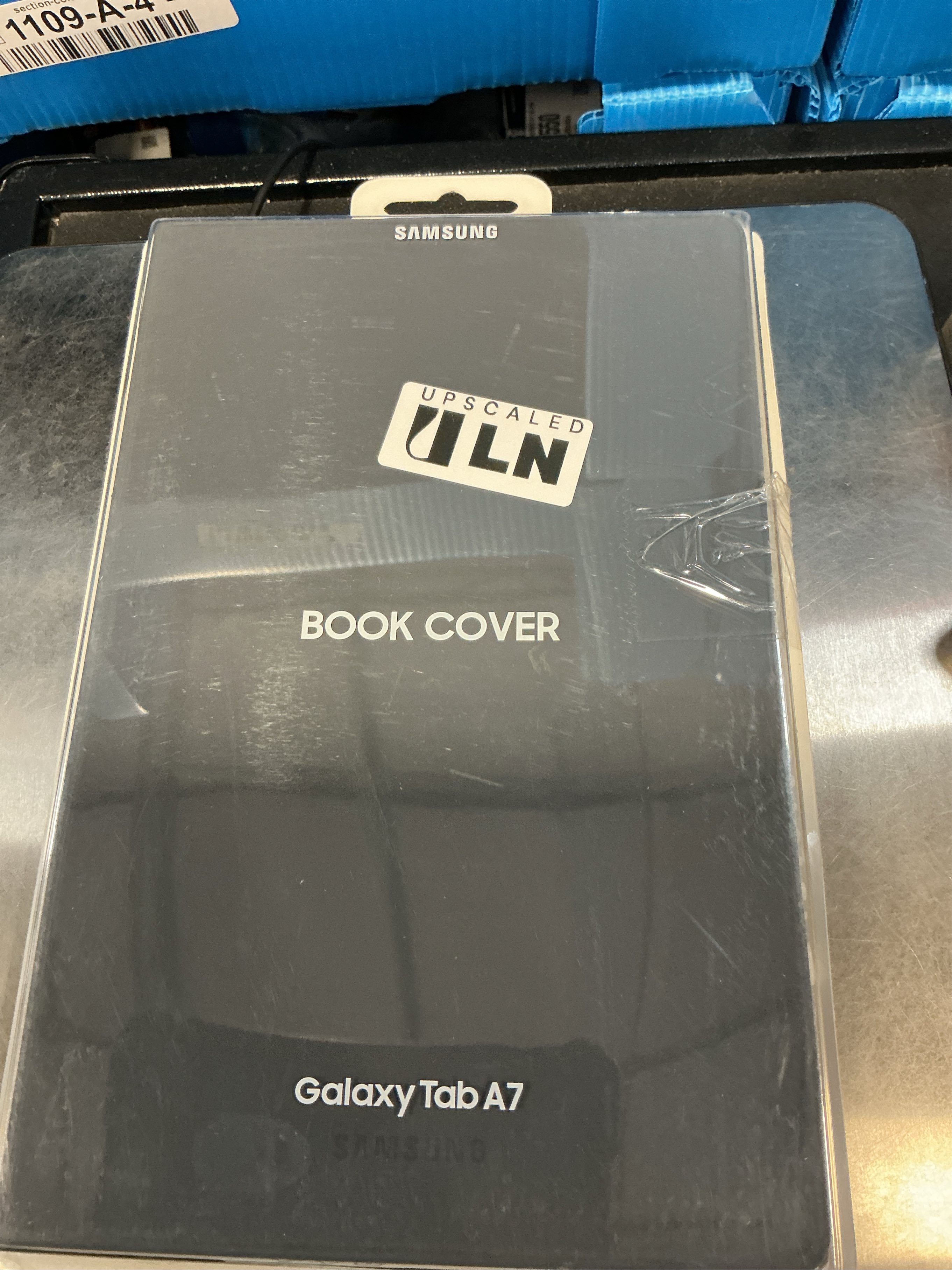 Samsung Electronics Tab A7 Bookcover - Grey (EF-BT500PJEGUJ)
