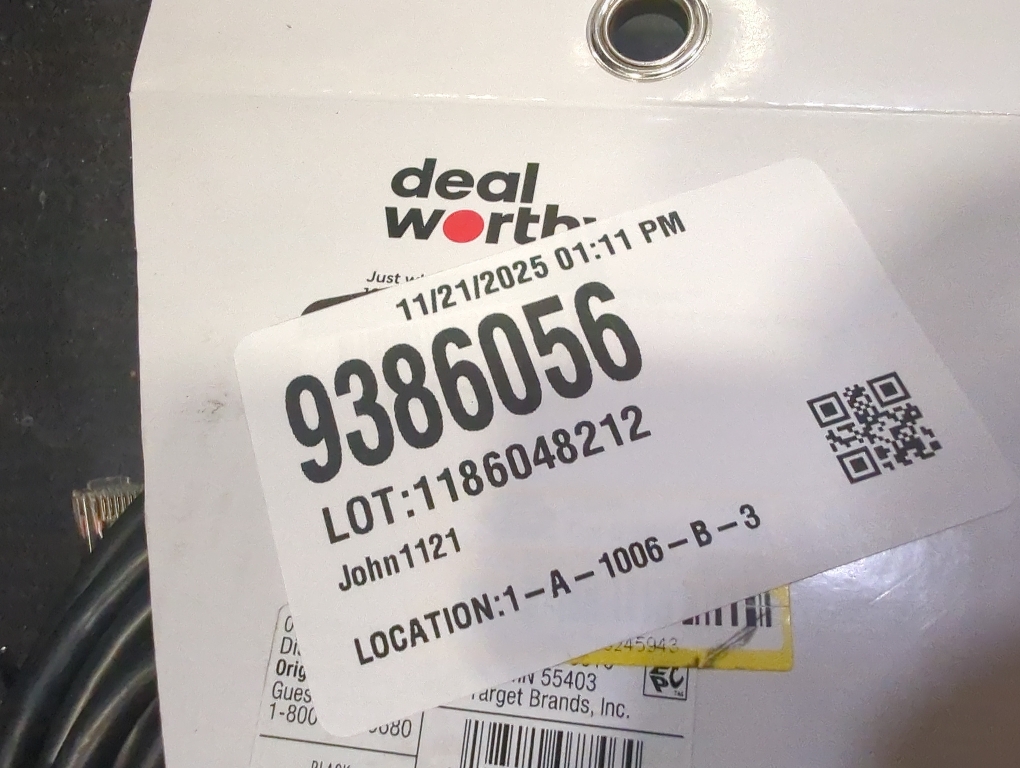 Cat 6 Ethernet Cable - dealworth Black: 1.25 Gbps RJ-45 Male-to-Male