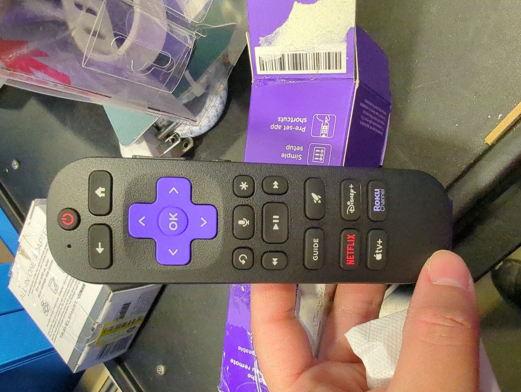 Roku Voice Remote Pro 2nd Edition, Rechargeable Replacement Voice Remote, Backlit Buttons, and Hands-free Voice Controls