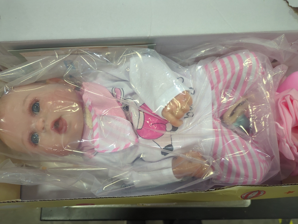 BABESIDE Drink and Wet Reborn Baby Dolls Girl – 20 Inch Adoreable Realistic Silicone Baby Doll, Can Drink Water and Pee, Poseable, Gift Set with Accessories for Girls Age 3  Pretend Play & Collection