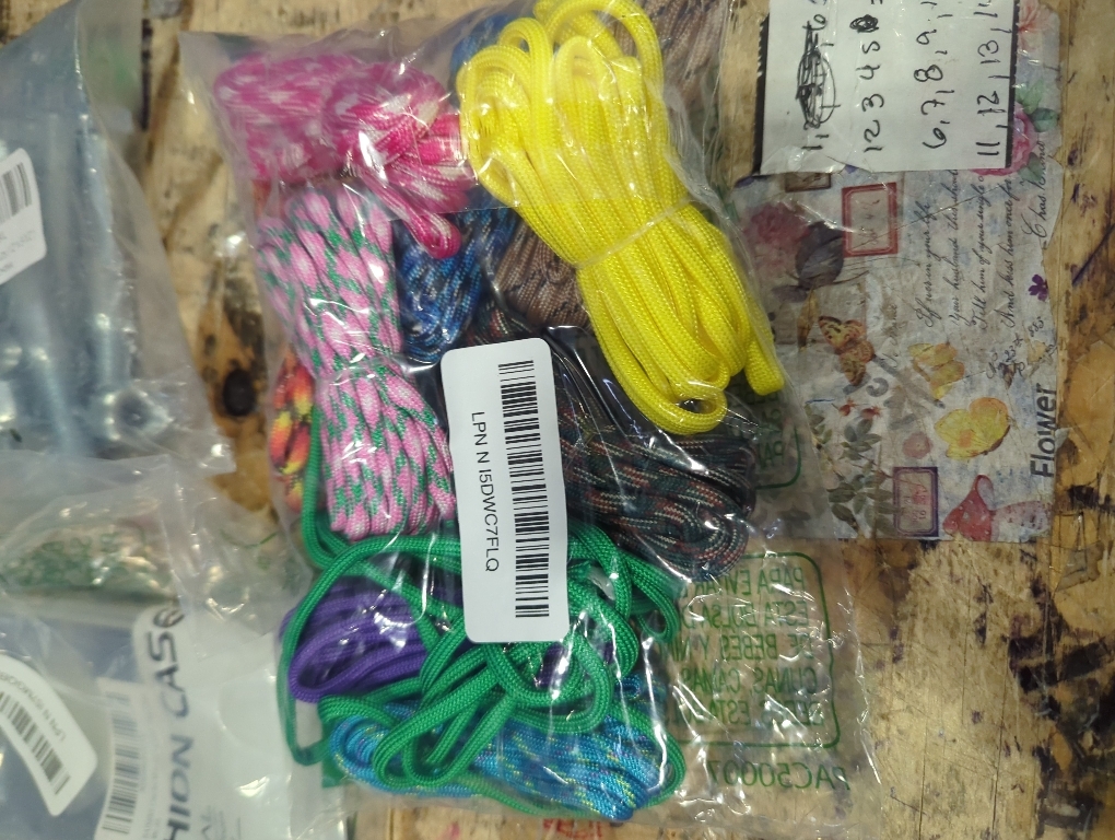 10 Colors 10ft Paracord 550 Combo kit, Paracord Bracelets Making kit - Multifunction Paracord Rope with Instruction for Making Lanyard, Dog Collar, Idea for Gift