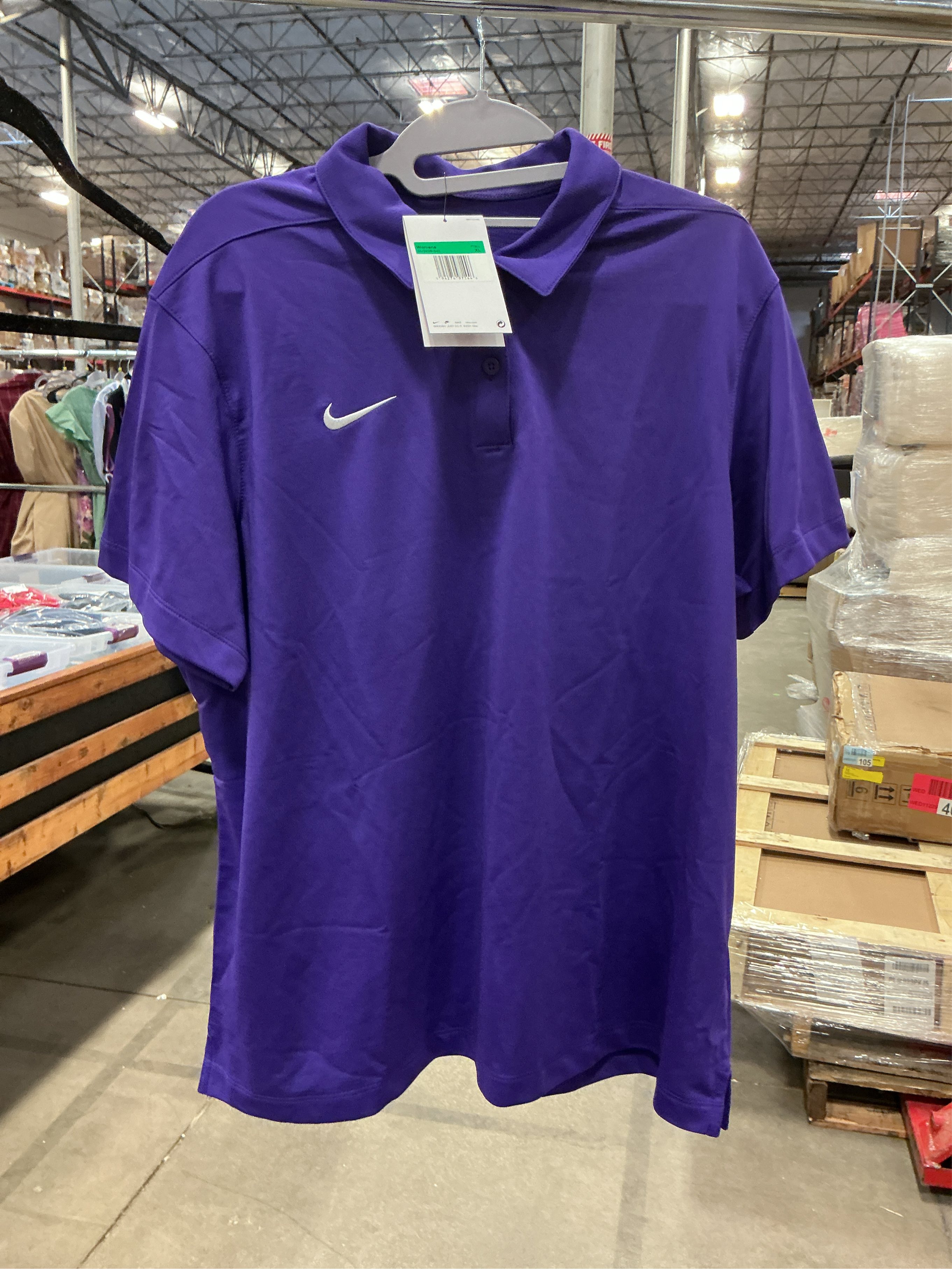 SIZE XL.    Nike Women's Dry Franchise Polo Shirt