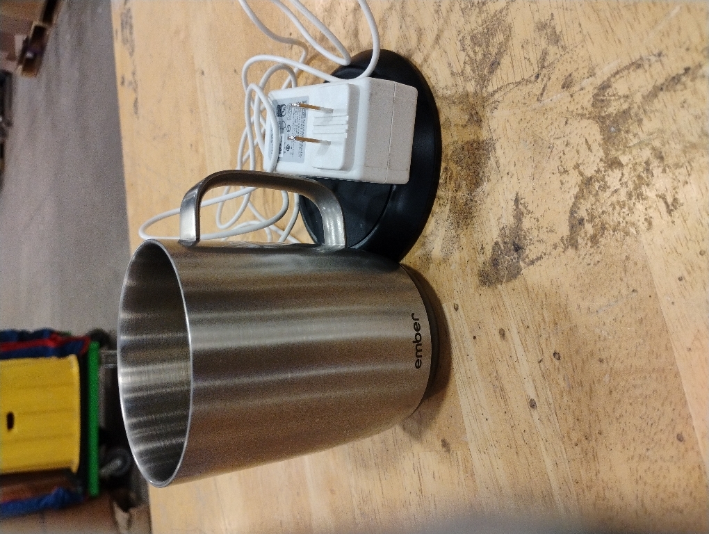 Ember Mug 2, 14 oz, Temperature Control Smart Mug, Stainless Steel‼️light dirt‼️