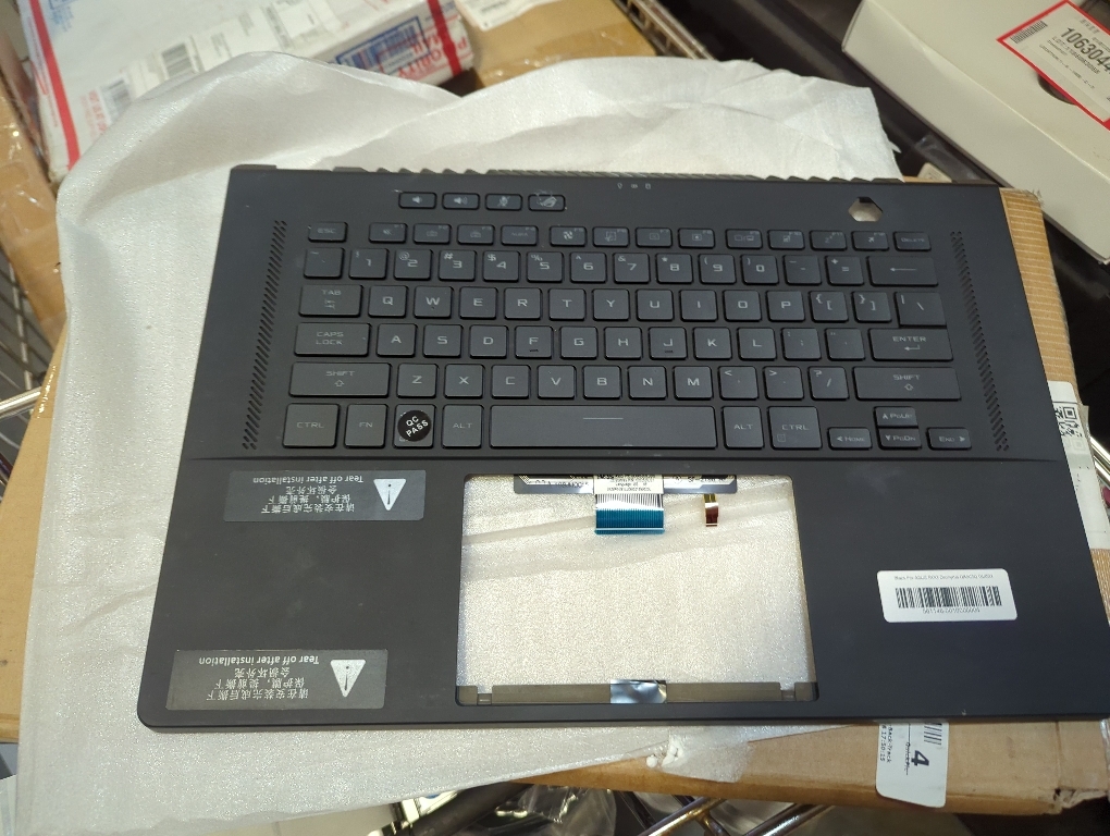 90NR08R1-R31US0 for Asus GU603ZX-XS97 GU603ZM-M16US Palmrest Keyboard Black