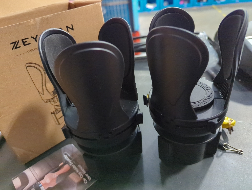 2Pack Car Cup Holder Expander, Cup Holder Extender Adapter with Expandable Arm and Adjustable Base, Compatible with Yeti Ramblers, Hydro Flasks，Stanley, Owala Most Coffee Mugs Bottles & Cups