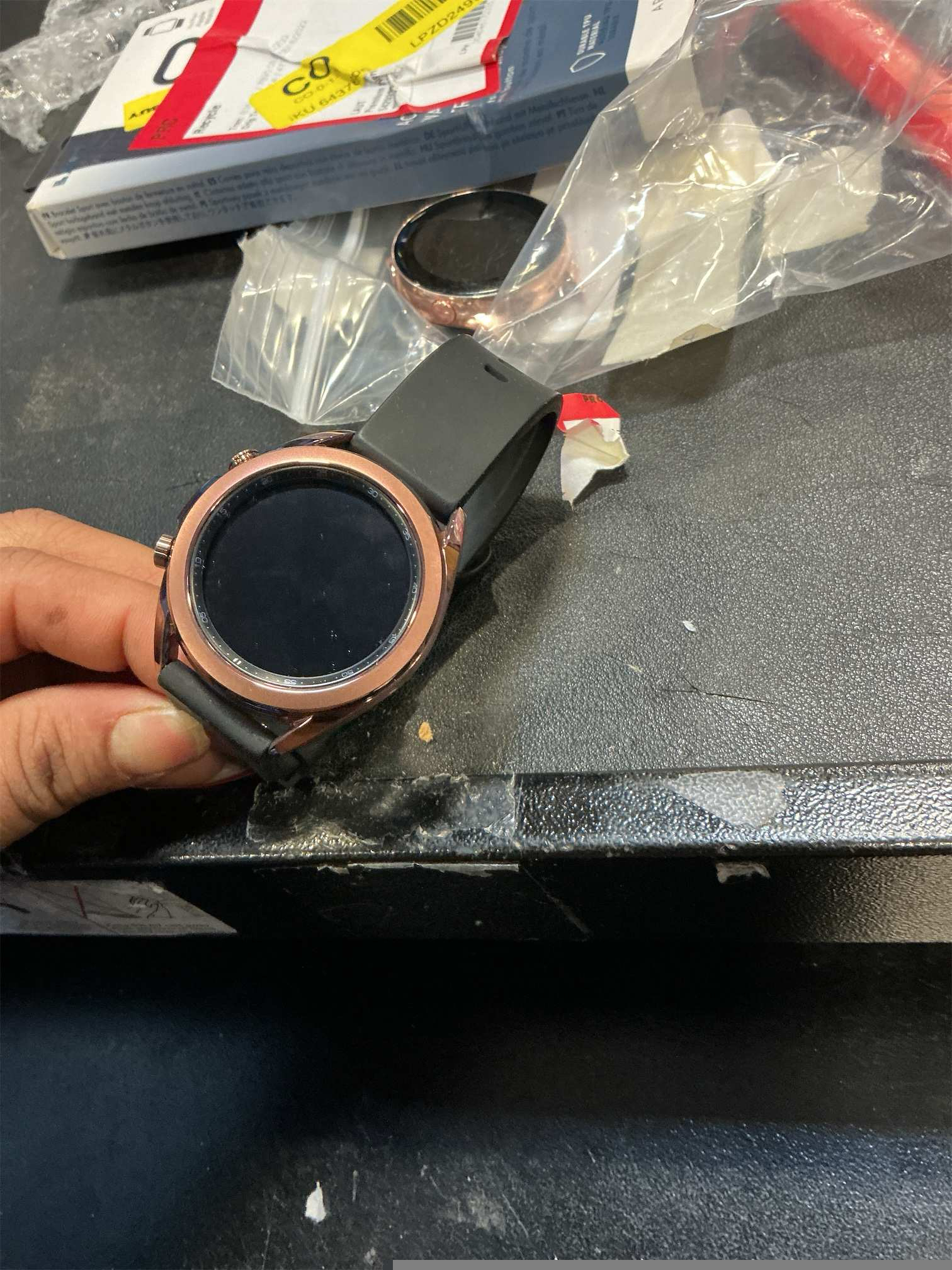 SAMSUNG Galaxy Watch , GPS, Bluetooth, Unlocked LTE) Smart Watch with Advanced Health Monitoring, Fitness Tracking, and Long lasting Battery - Mystic Bronze (US Version)