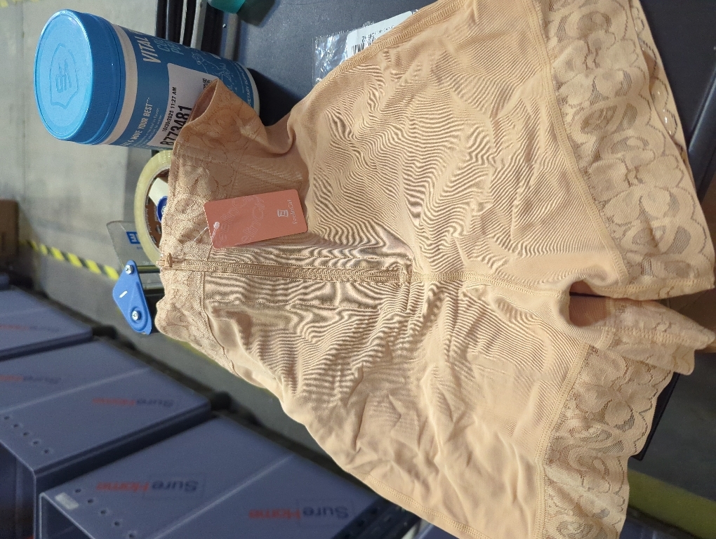 Size L High Waist Shorts Body Shaper for Women Butt Lifting Tummy Control Panties Compression Shorts Zipper Closure