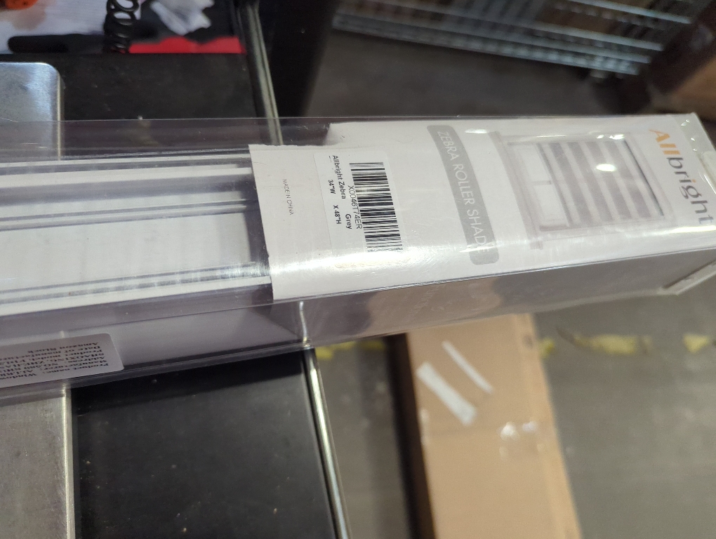 Allbright Cordless Free Stop Zebra Window Blinds 23 W×64 H, Dual Layer Roller Shade Room Darkening Sheer Shades, Light Filtering Window Shades, Easy to Install Beige