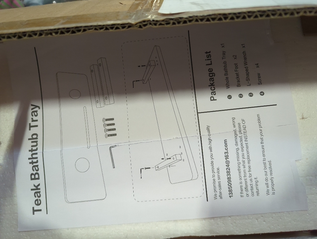 Tinamo Brown Bathtub Caddy Tray Table | 35x9x2.5 Inch Large Bath Tub Tray Wooden | Anti-Tipping, Sustainable Tub Tray for Bathtub | Bathtub Accessories Holders for Bathtub (Brown)