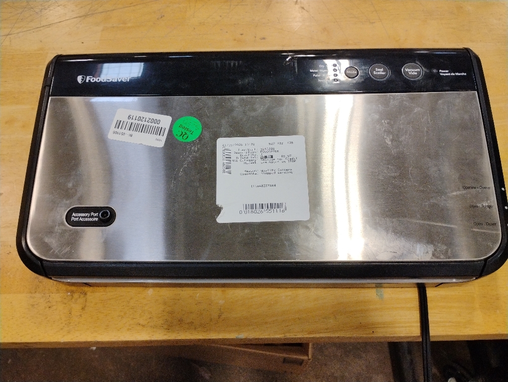 FoodSaver Vacuum Sealing System Handheld Sealer Single Handed Operation ‼️needs cleaning‼️