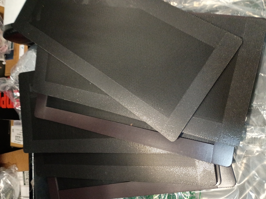 Magnetic Floor Vent Covers 4 x 10'' Air Vent Screen Cover Magnetic PVC Vent Mesh for Home Wall Ceiling Floor Catches Debris 8Pack