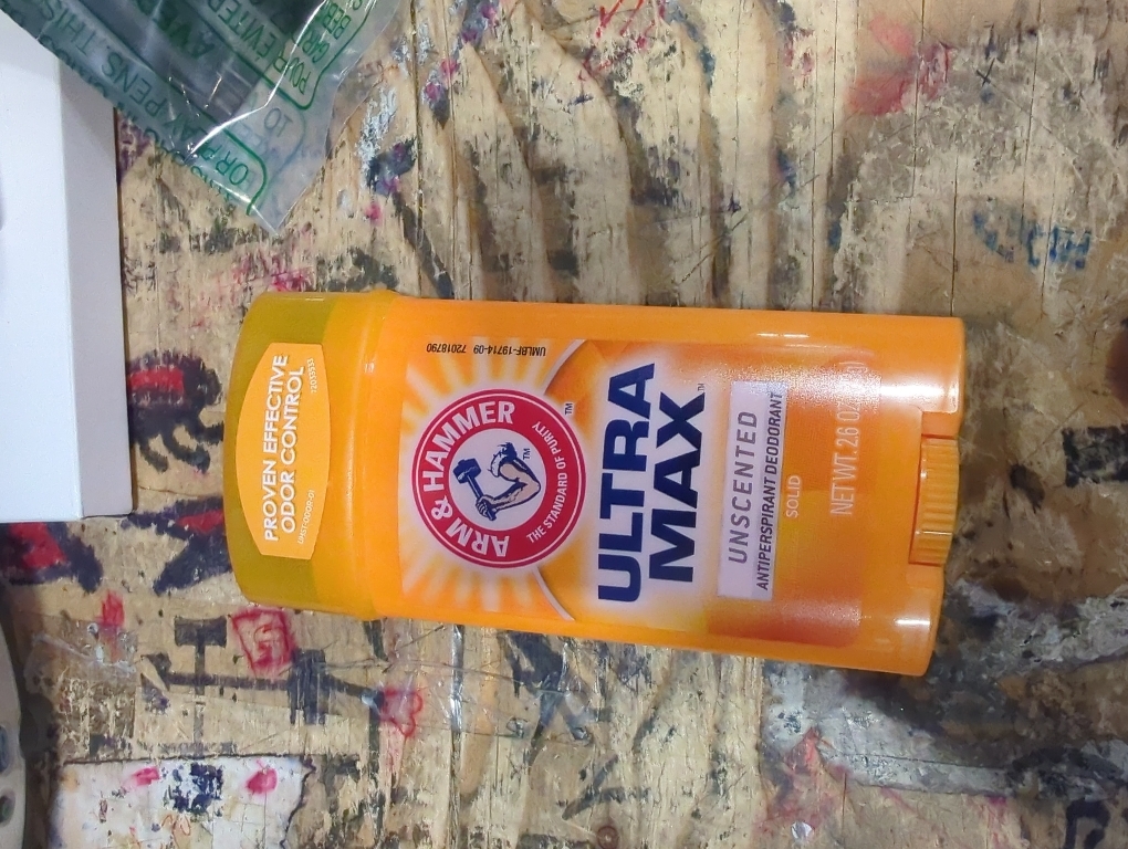 ARM & HAMMER ULTRAMAX Anti-Perspirant Deodorant Invisible Solid Unscented 2.60 oz (Pack of 4)