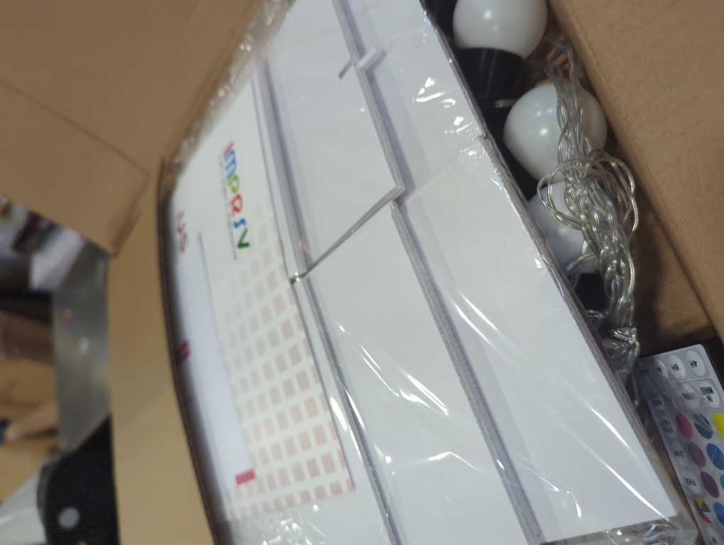 imprsv 4FT Colorful Marquee Numbers,18 Colors Number 9 with Remote, Light Up Sign for 8th Birthday Decorations Anniversary Party Decor, Pre-Cut Foam Board Kit, Mosaic Sign for Balloon