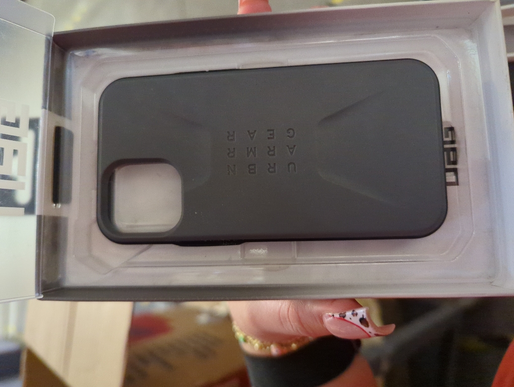 UAG - Civilian Series Hard Shell Case for iPhone 12 Mini - Silver