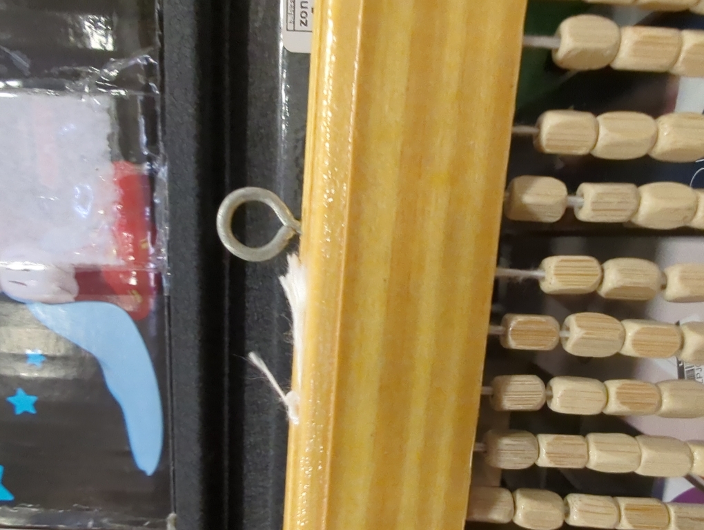 90 Strands Beaded Curtain for Doorways -35.5x79- Handmade Natural Beaded Curtains，Boho Doorway Wood and Bamboo Bead Curtain-As Insect Screen/Room Divider-Beige