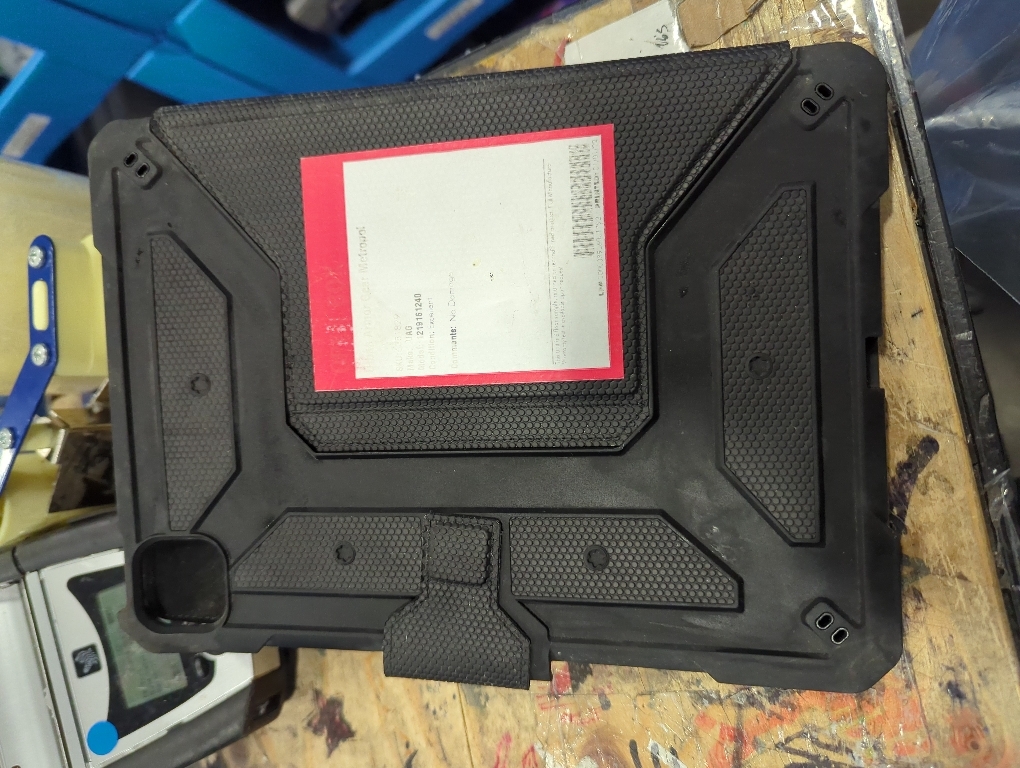 Case for iPad Pro 12.9 Case 2018 3rd Gen with Wireless Pencil Holder, Ultra-Thin Soft Back Shell Install & Remove Easily, Smart Sleep/Wake Cover with Shoulder Strap - Black