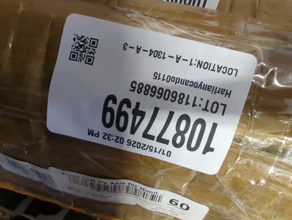 Hardcore Parts Front Left CV Axle, Fits Honda Foreman 520 & Rubicon 520 2020-2024