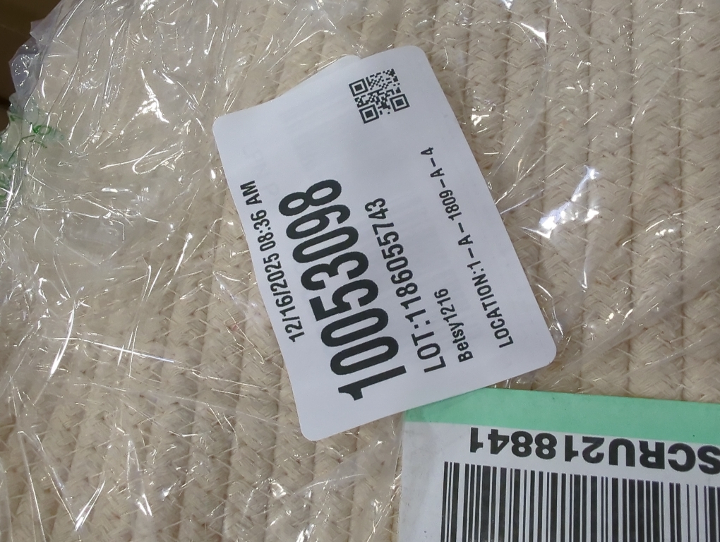 Diaper Caddy Organizer Cotton Rope Baby Basket Nursery Storage and Portable Tote Bag for Car Ideal Baby Shower Gifts and Registry Must-Have for Newborn Essentials beige