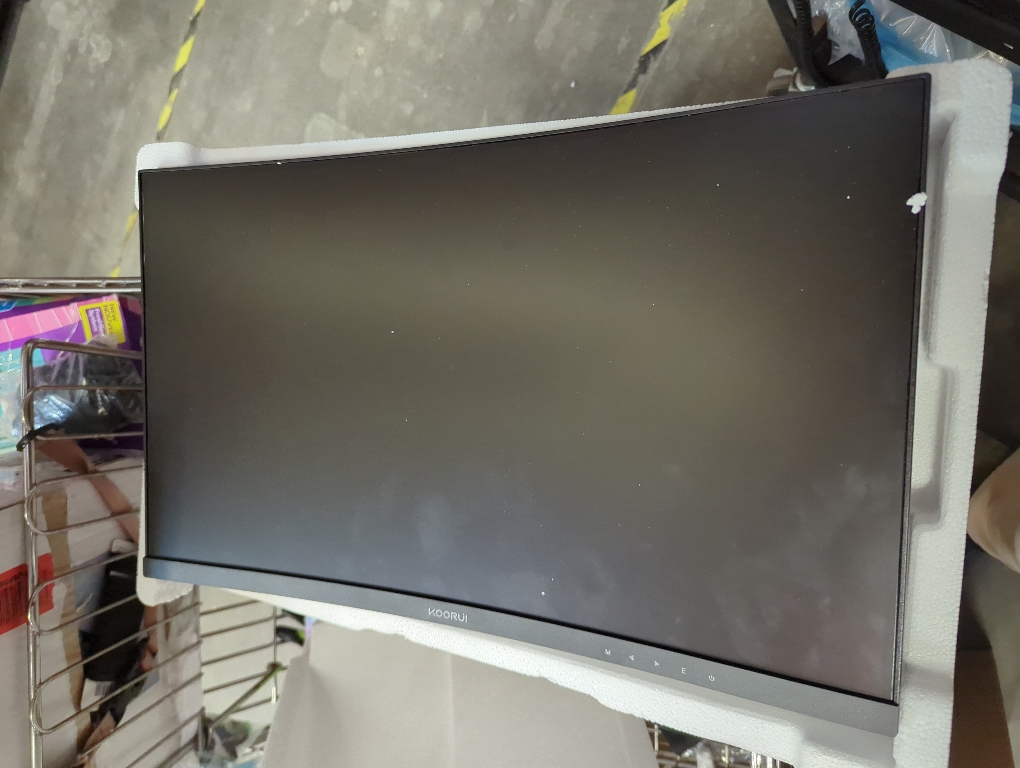 KOORUI 24 inch Curved Monitor, Full HD 1080P Curved Computer Monitor, 100Hz 1500R PC Screen, TÜV Rheinland Certified, HDMI VGA, Tilt Adjustment, LCD Display, Eye Care, Black 24N5CA