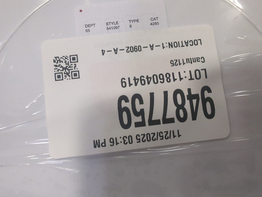 Artonomo Creative 24 Dinner Plates Sea Shell Pattern