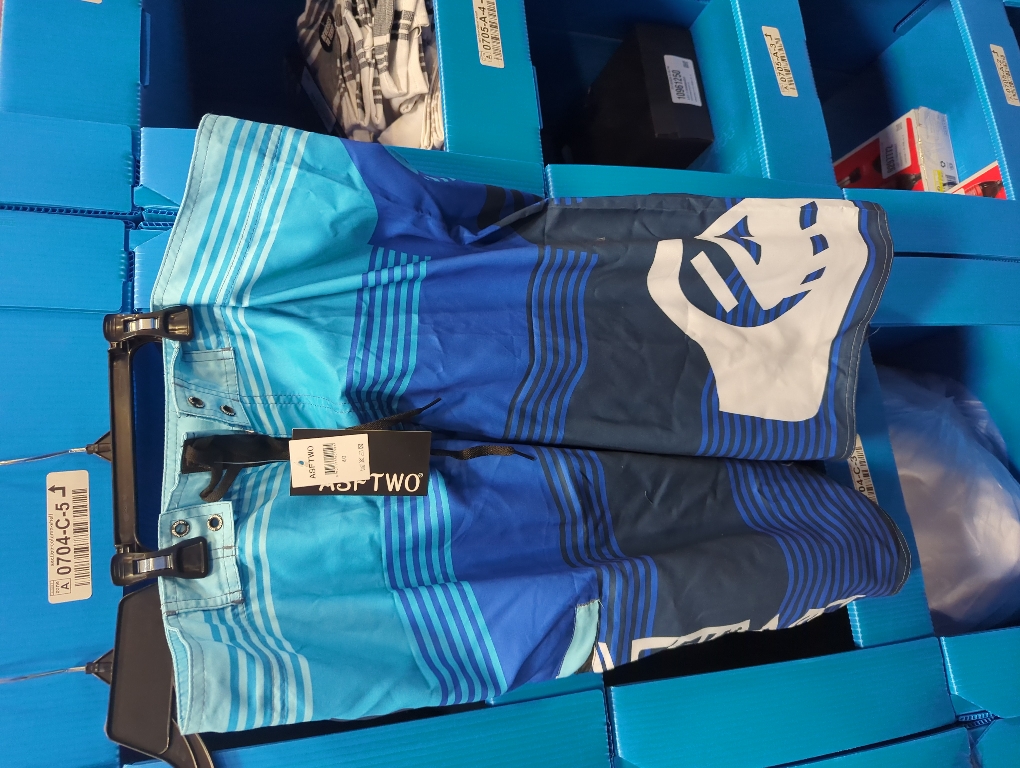 Size 40 With Tags Men’s Quicksilver Hoyer Green Swim Board Shorts Swimsuit