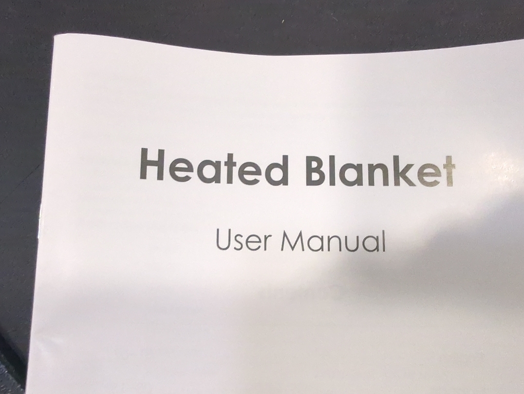 Electric Heated Blanket Throw 50x60, 8 Heat leavls and 1-8H Auto Off