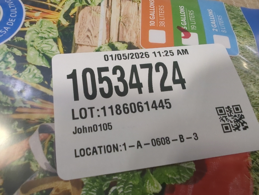 Coolaroo 2-Pack 5 Gallon Heavy Duty Plant/Vegetable/Herb/Fruit Breathable Fabric Grow Planter Pot Bags with Handles, Desert Sand