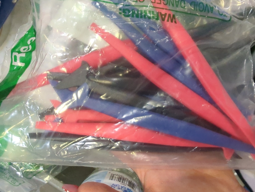 15 Piece Car Micro Squeegee Tool Set