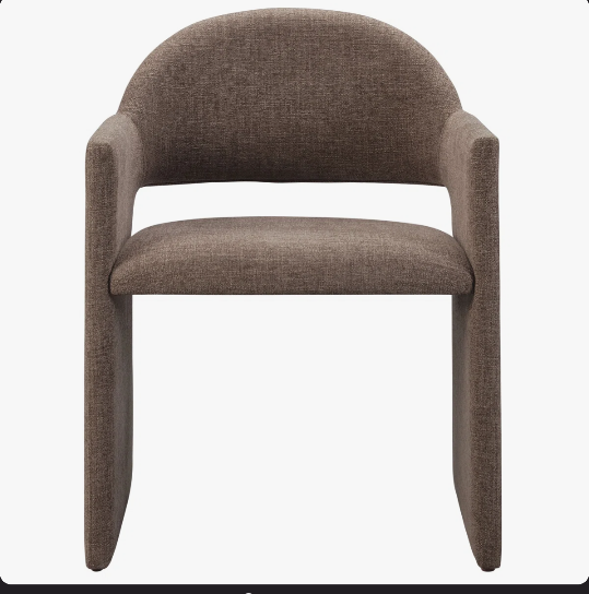 Modway Mocha Talia Upholstered Fabric Dining Armchair