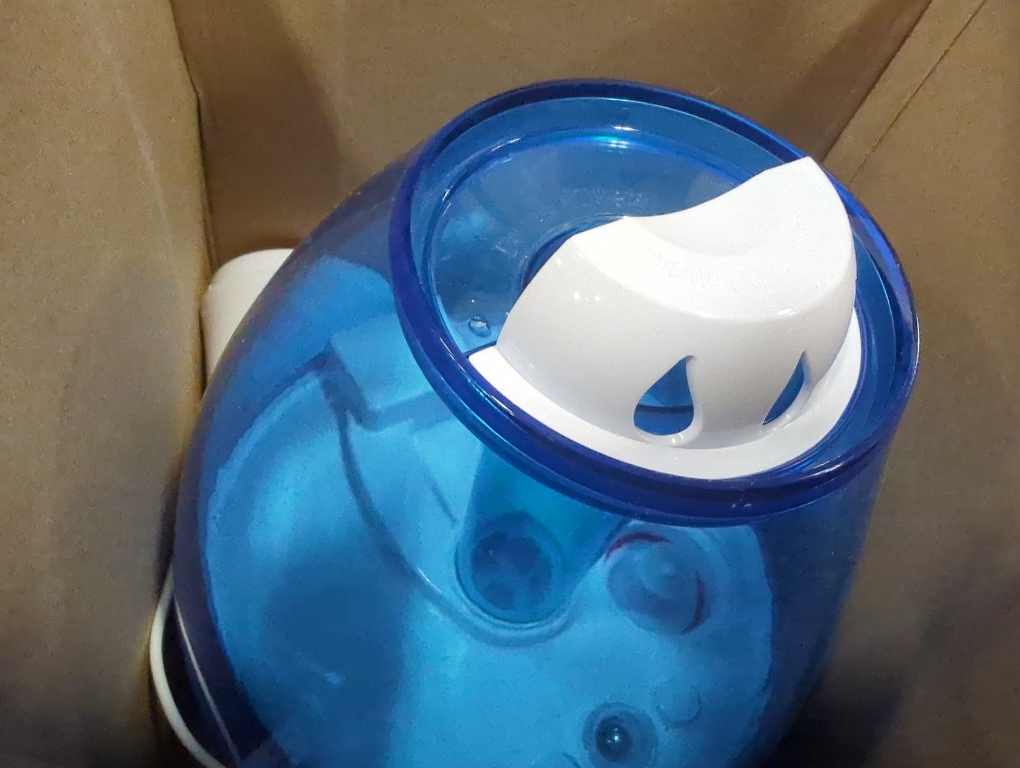 Crane Drop Size  1 Gallon Ultrasonic Cool Mist Humidifier - Blue/White