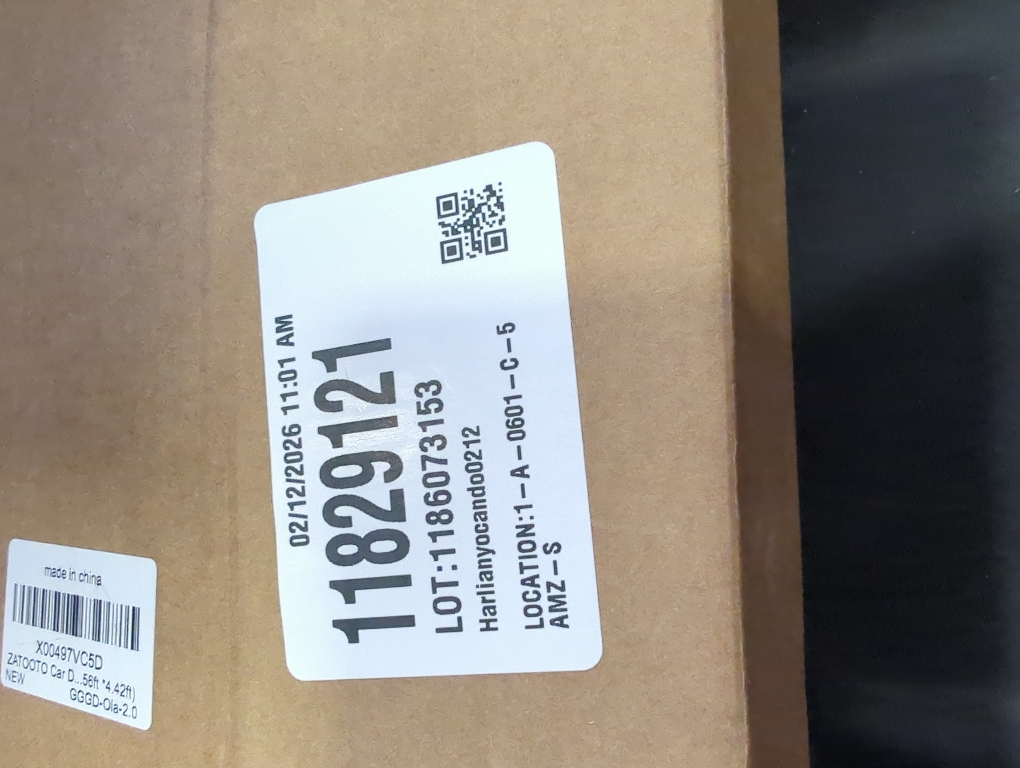 ZATOOTO Car Divider Curtain, Blackout Curtain for Vehicles, Adjustable Length for Large Vans, RVs, Trucks (6.56ft *4.42ft)