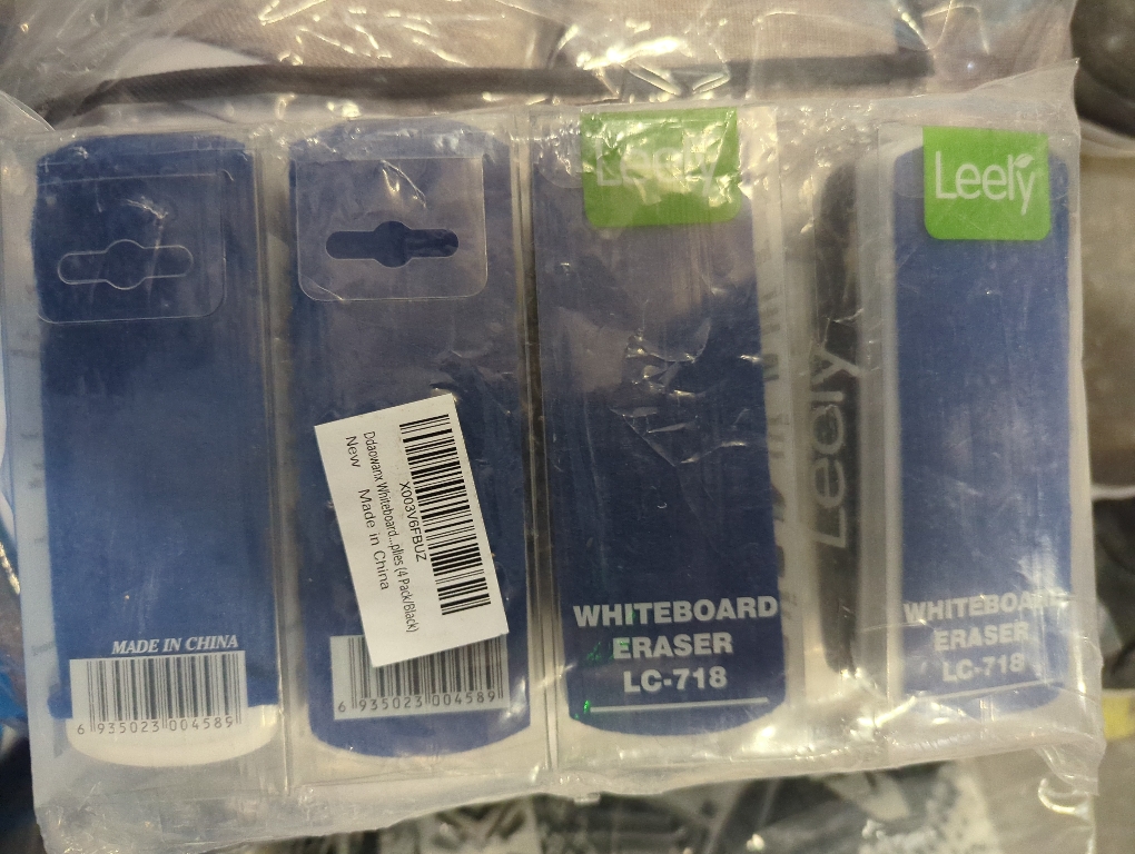 Amazon.com : Ddaowanx Whiteboard Eraser, Magnetic Dry Erase Eraser, Glass Board Eraser,School and Office Supplies (4 Pack/Black) : Office Products