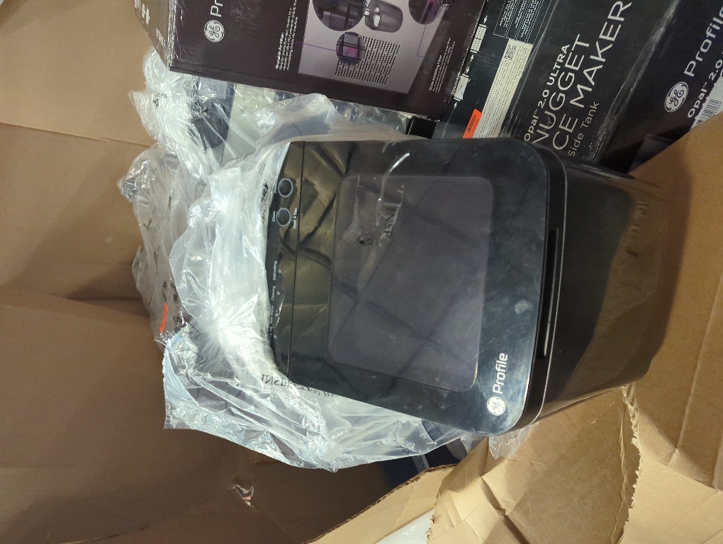 GE Profile Opal 1.0 Nugget Ice Maker| Countertop Pebble Ice Maker | Portable Ice Machine Makes up to 34 lbs of Ice Per Day | Stainless Steel